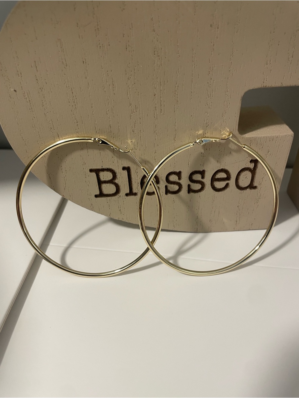 Gold Hoop Earrings - Classic Women's Hoops
